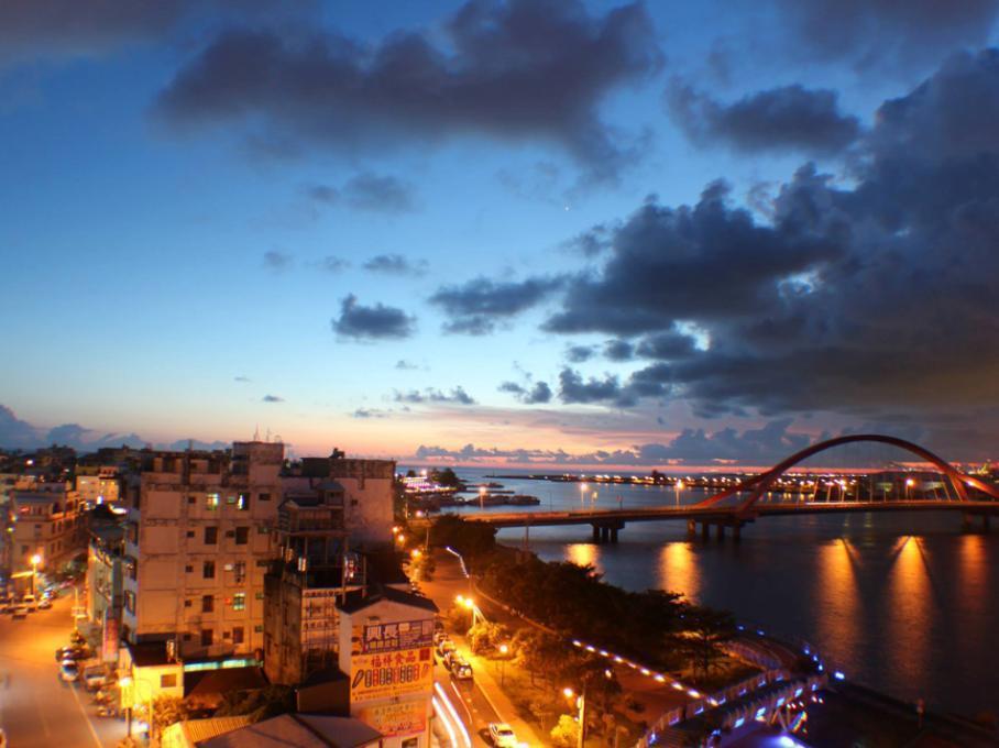 Lu Fang View Panzió Tungkang Kültér fotó